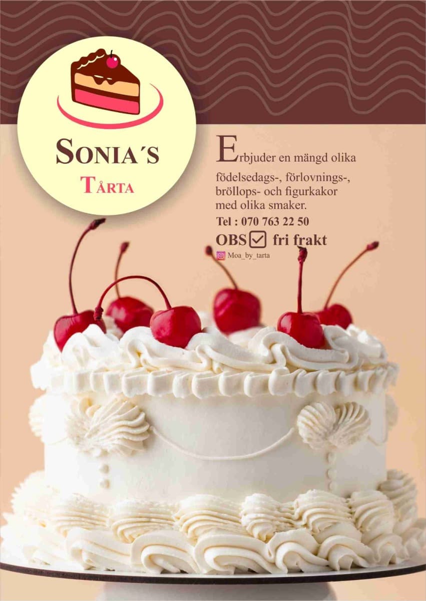 Bakeri menu
